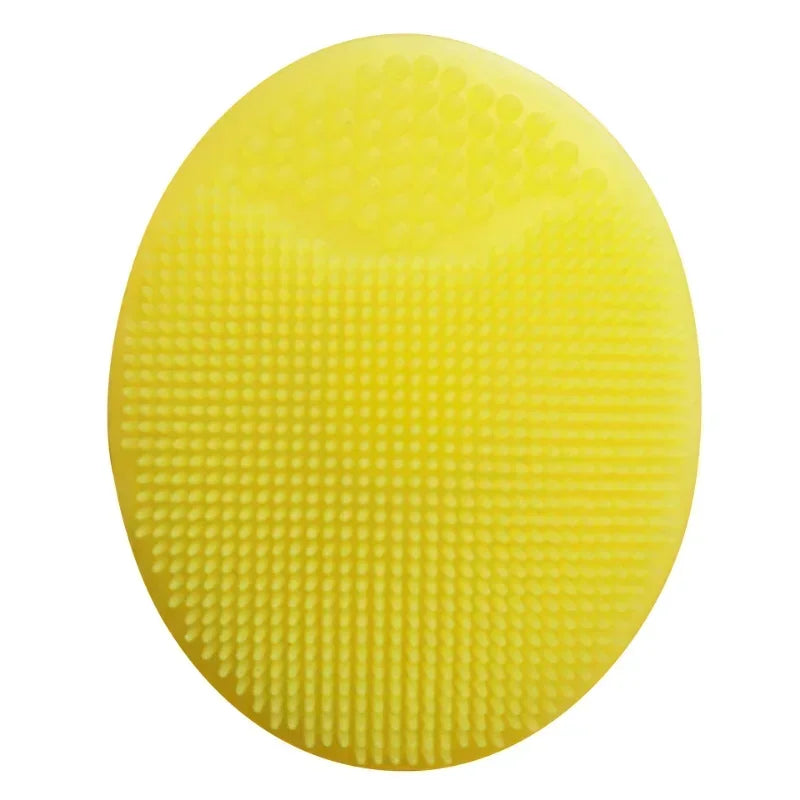Silicone Shampoo Brush for Baby Infant Bathing Soft Silicone Boys Kids Shower Brush Head Hair Washing Massage Brushes Wipe Comb